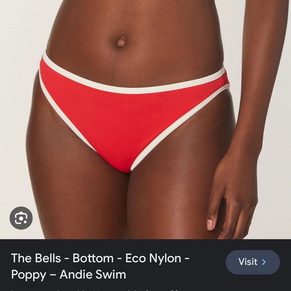 Andie swim two piece suits. Style: The Bells. - Picture 7 of 8